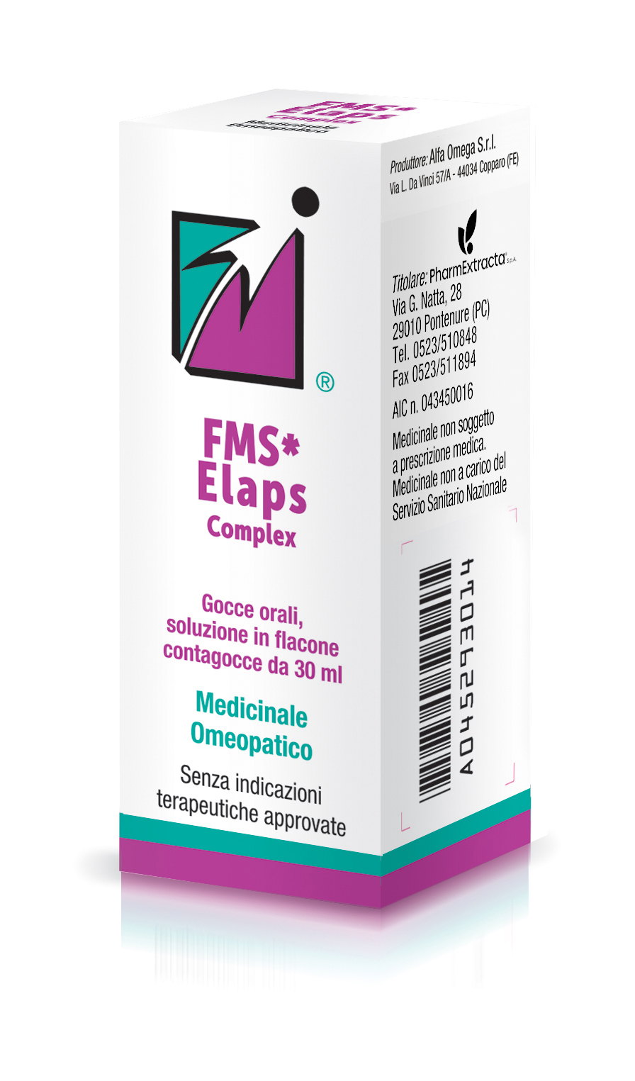 FMS ELAPS COMPLEX*30ML GTT - Farmacia-flash.it