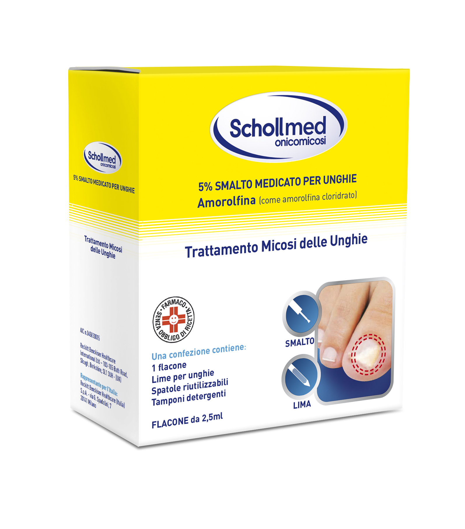 SCHOLLMED ONICOMICOSI*2,5ML 5% - Farmacia-flash.it