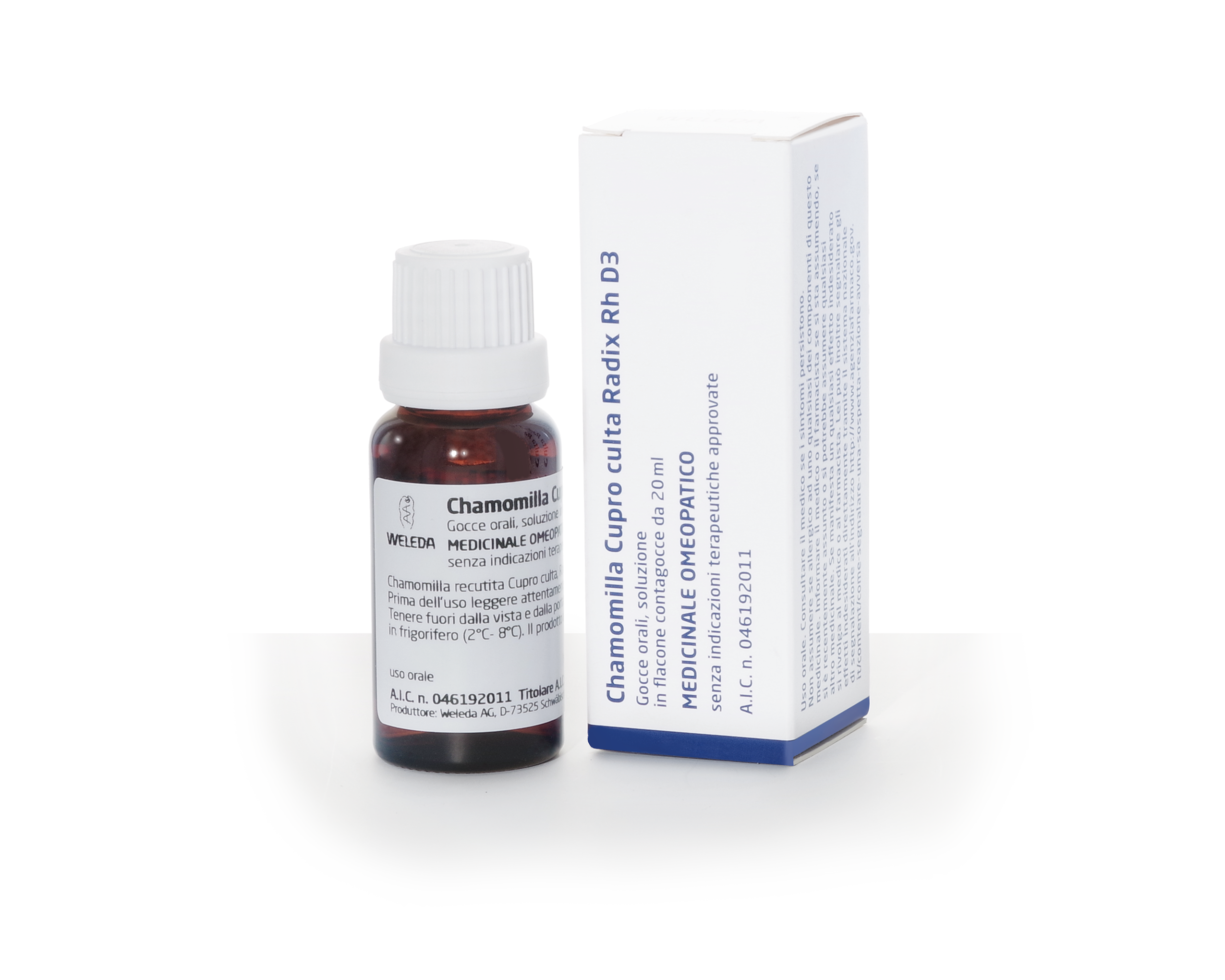 CHAMOMILLA CUPR*3DH 20ML OS - Farmacia-flash.it