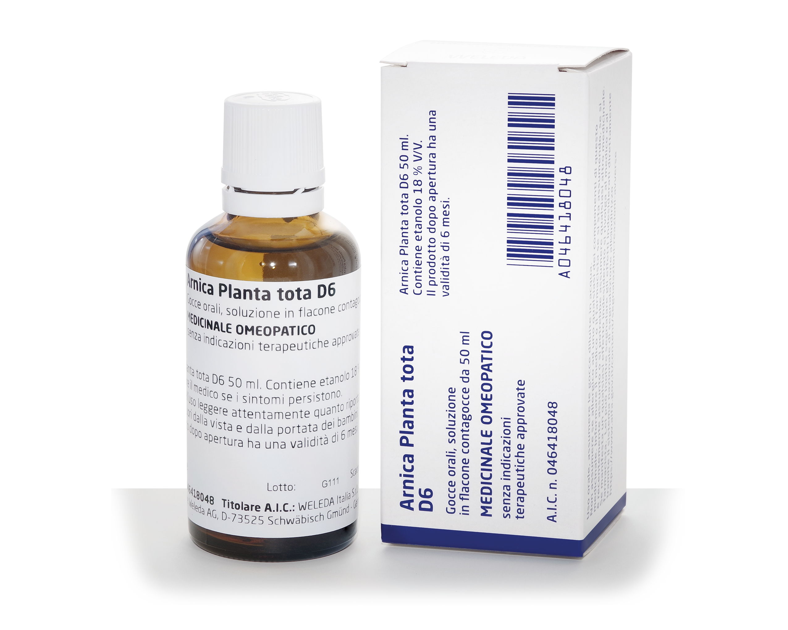 ARNICA PLANTA TOTA*D6 GTT 50ML - Farmacia-flash.it