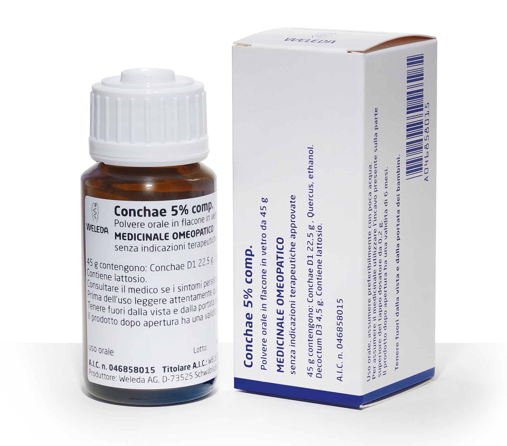 CONCHAE 5% COMP*OS POLV 45G - Farmacia-flash.it