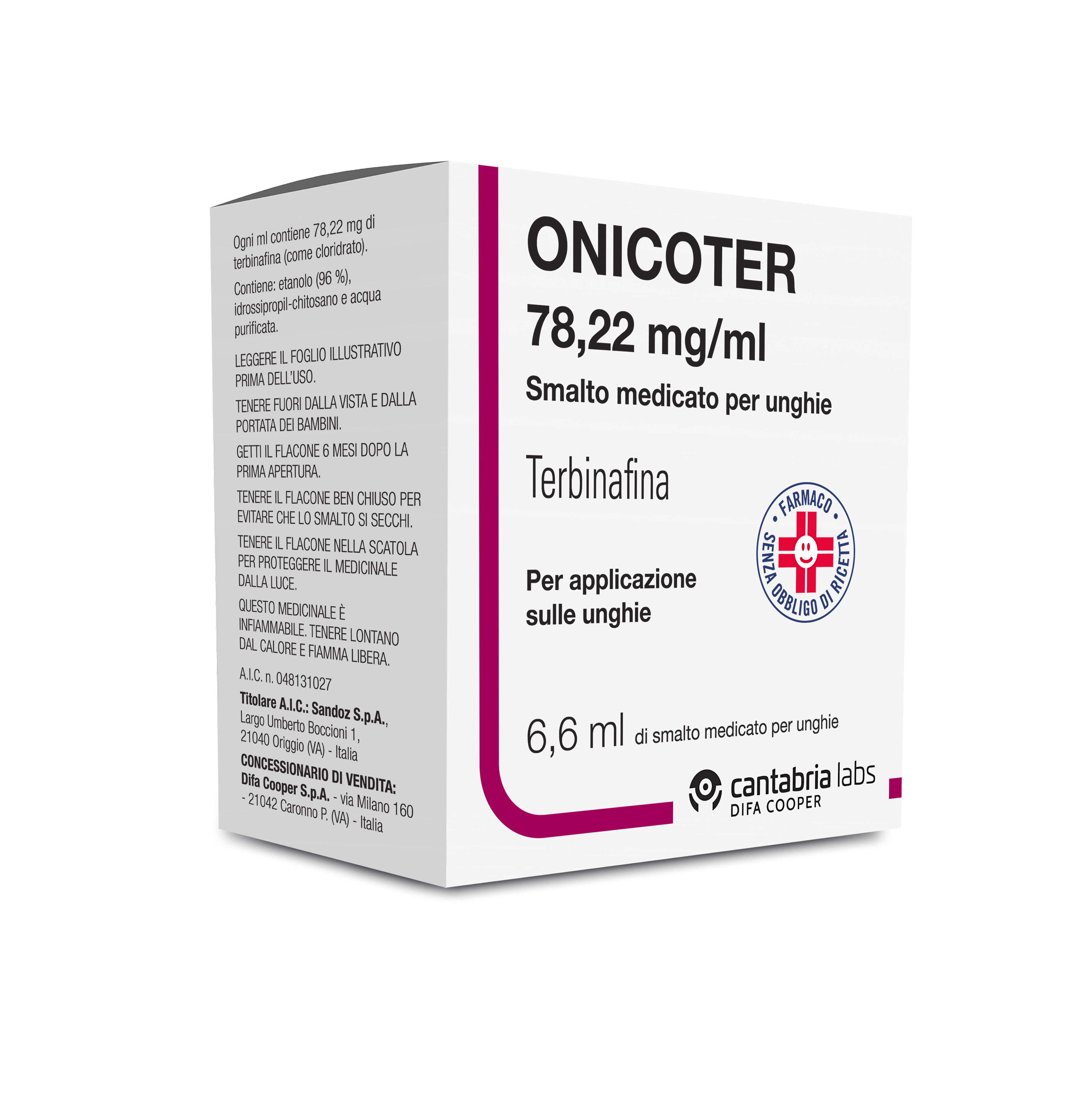 ONICOTER*SMALTO MED 1FL 6,6ML - Farmacia-flash.it
