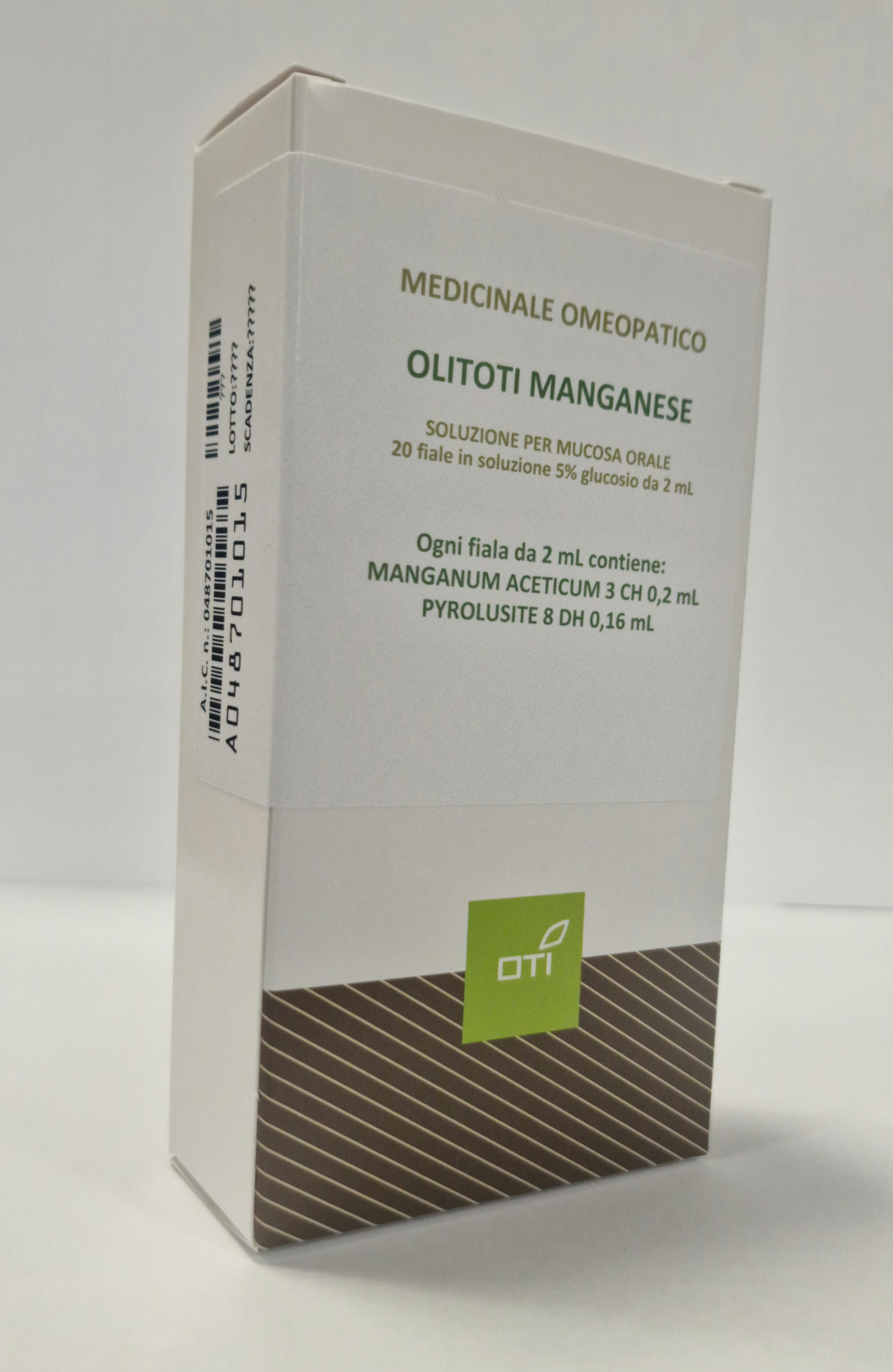 OLITOTI MANGANESE*OS 20F 2ML - Farmacia-flash.it