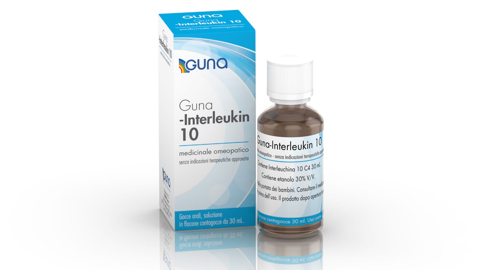 GUNA INTERLEUKIN 10*C4 GTT30ML - Farmacia-flash.it