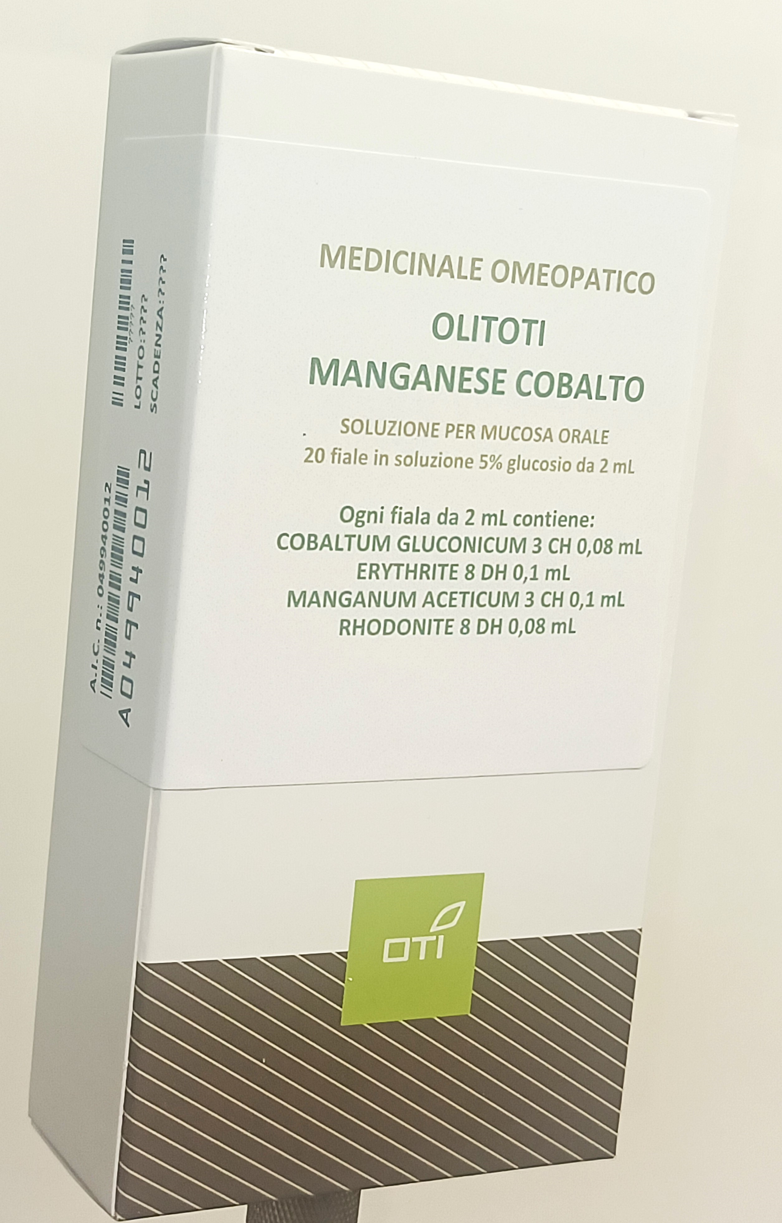 OLITOTI MANGANESE COBAL*OS 20F - Farmacia-flash.it