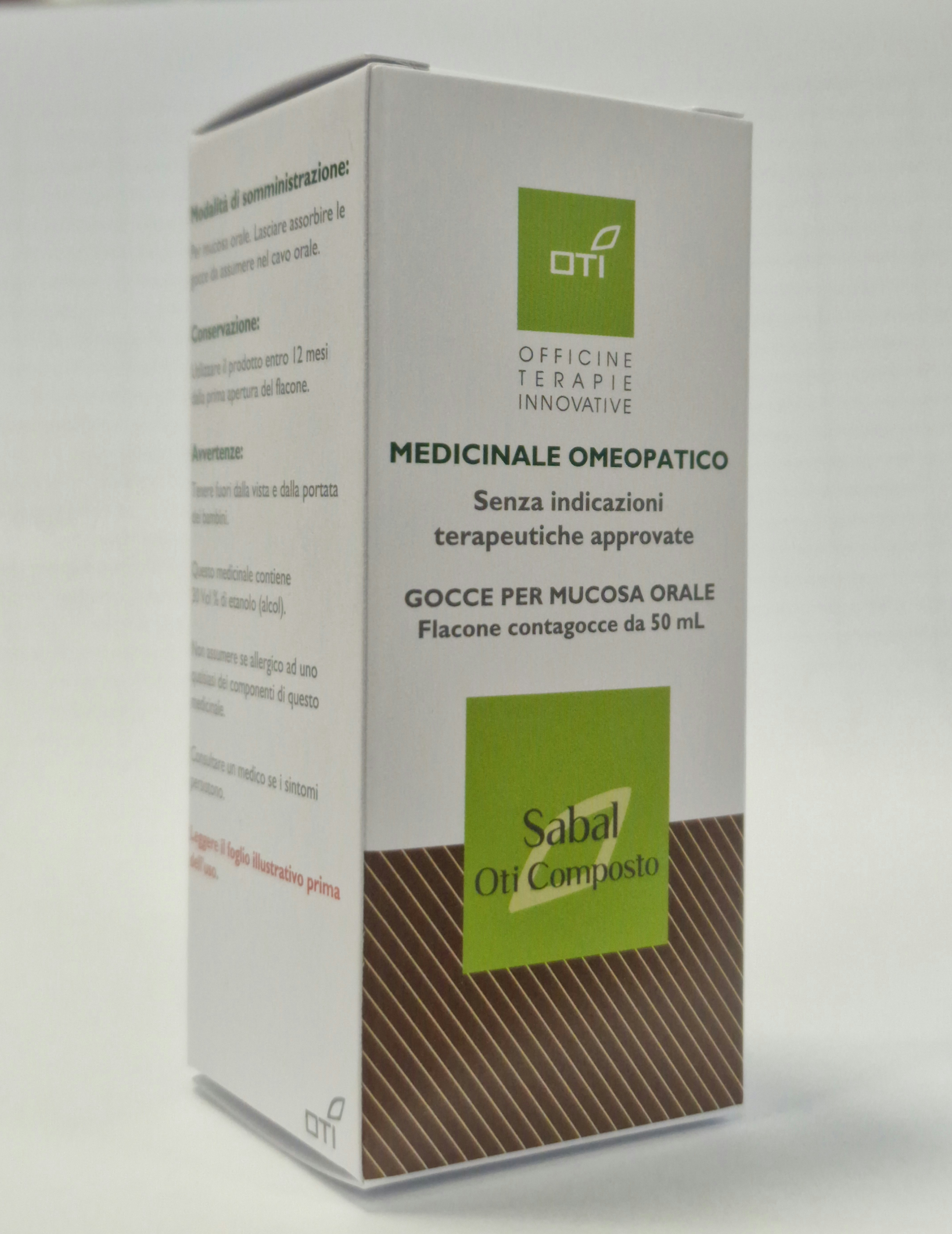 SABAL OTI COMP*OS GTT 1FL 50ML - Farmacia-flash.it