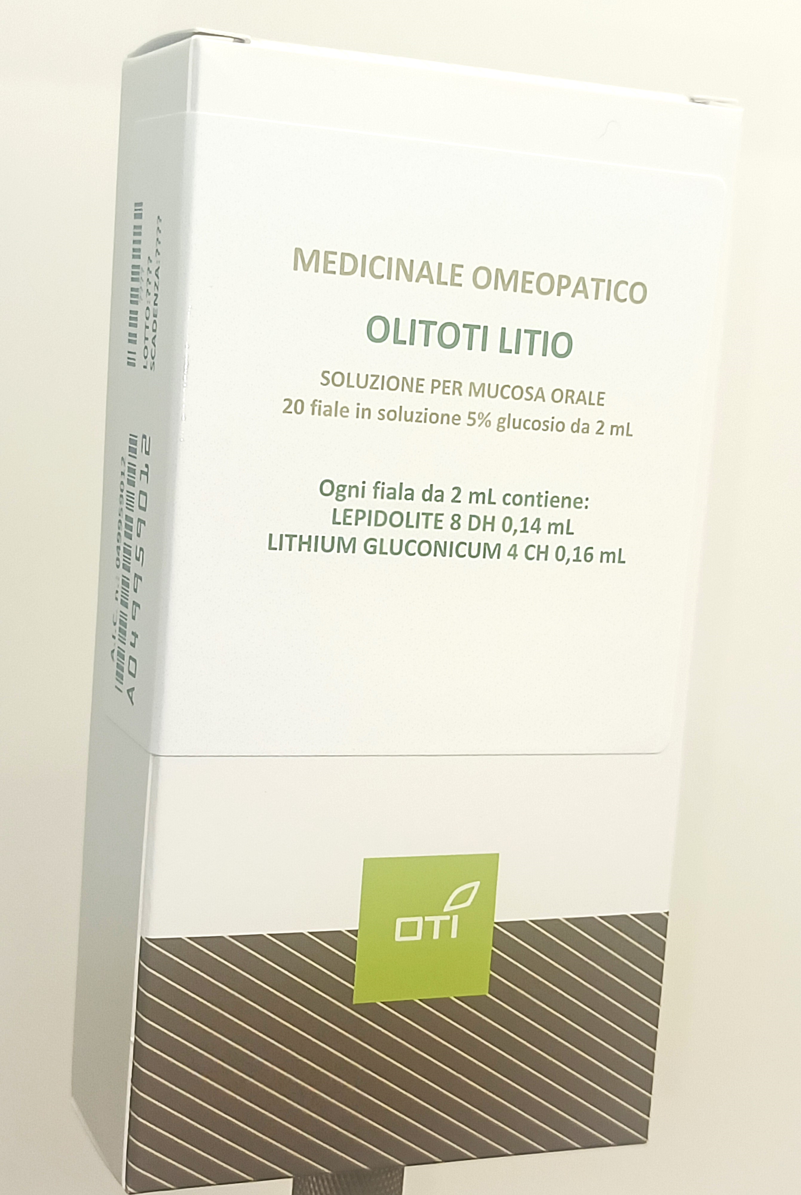 OLITOTI LITIO*OS 20F 5% 2ML - Farmacia-flash.it