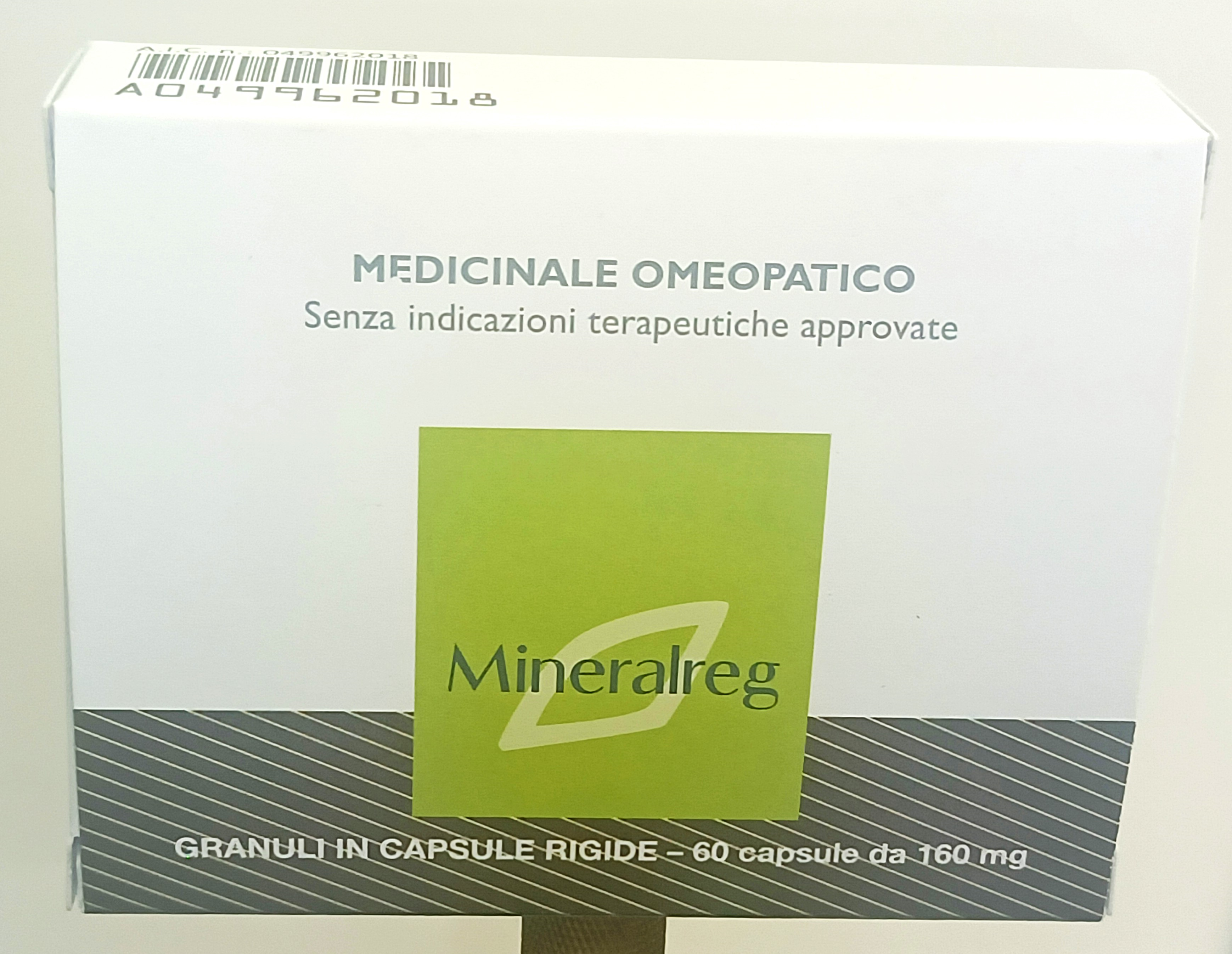 MINERALREG*60CPS 160MG - Farmacia-flash.it