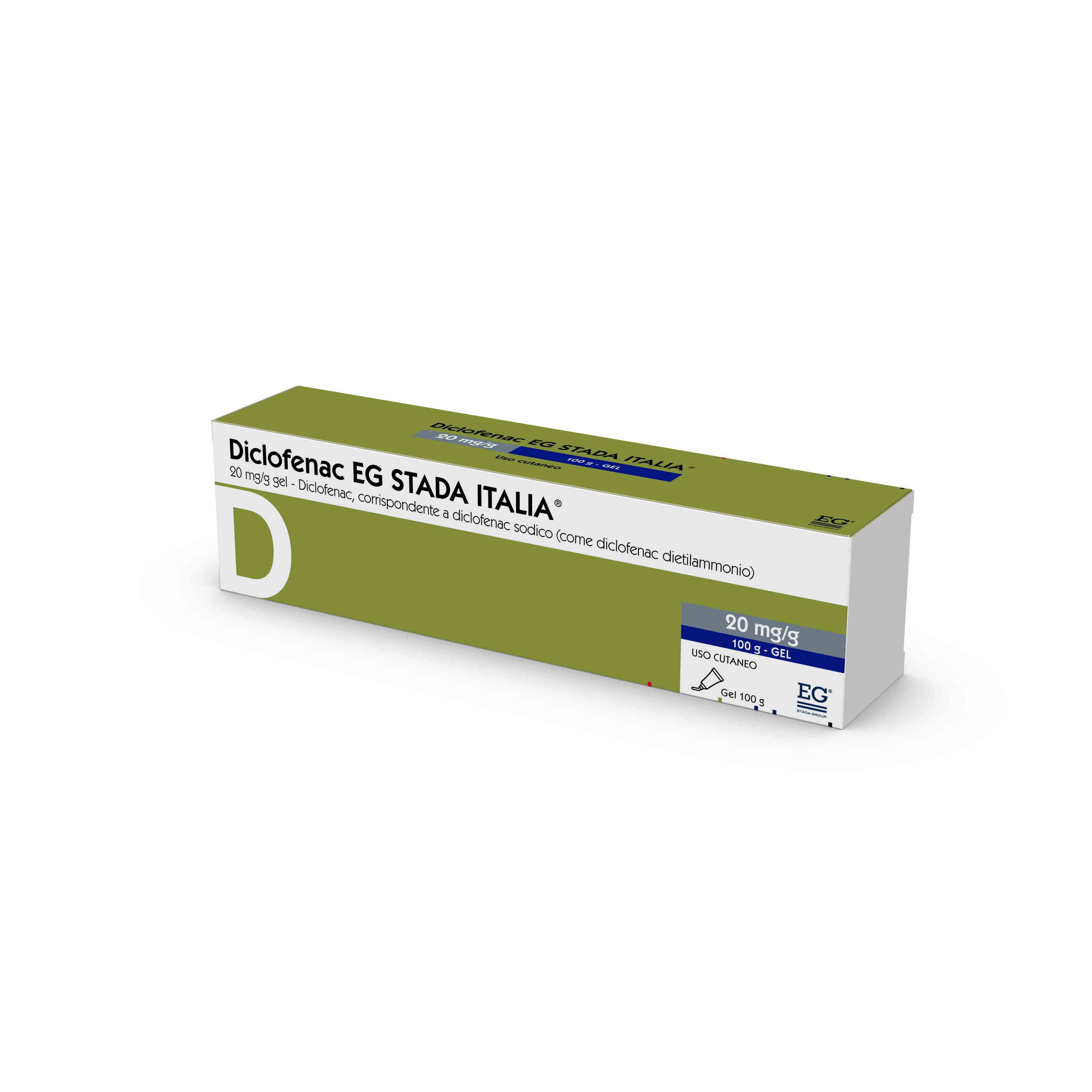 DICLOFENAC EG*GEL 100G 20MG/G - Farmacia-flash.it