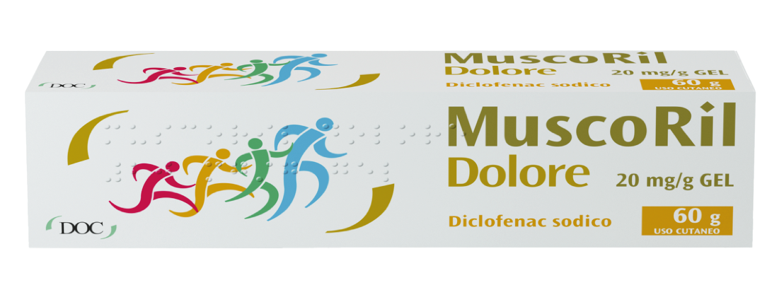 MUSCORIL DOLORE*GEL 60G 20MG/G - Farmacia-flash.it