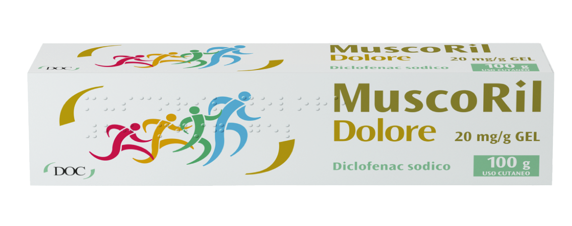 MUSCORIL DOLORE*GEL100G 20MG/G - Farmacia-flash.it