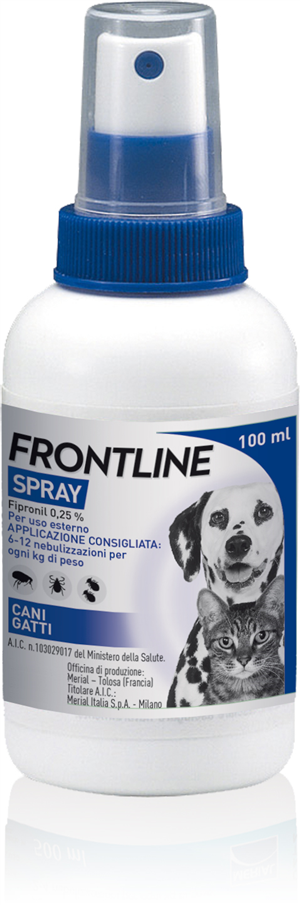 FRONTLINE SPRAY*FL 100ML+POMP - Farmacia-flash.it