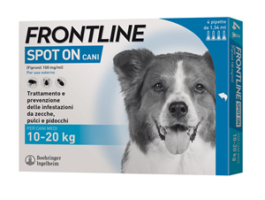 FRONTLINE*4PIP 10-20KG CANI - Farmacia-flash.it