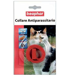 COLLARE ANTIPAR*ROSSO GATTO - Farmacia-flash.it