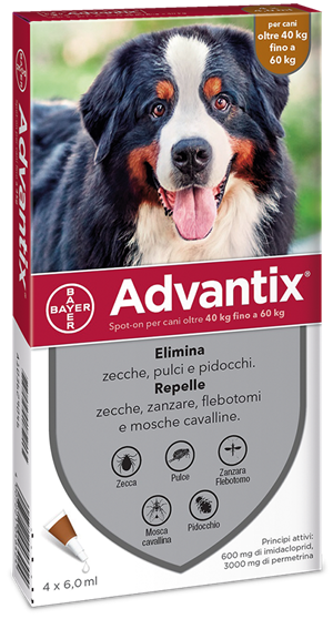 ADVANTIX SPOT ON*4PIP 40-60KG - Farmacia-flash.it