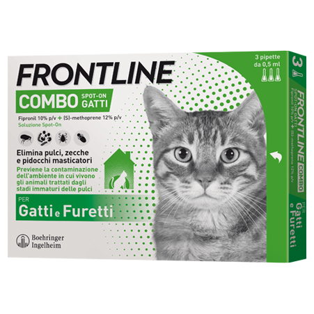 FRONTLINE COMBO*3PIP GATTI/FUR - Farmacia-flash.it
