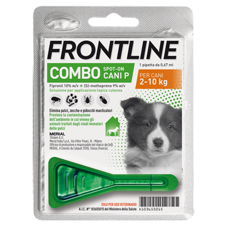 FRONTLINE COMBO*1PIP 2-10KG CA - Farmacia-flash.it