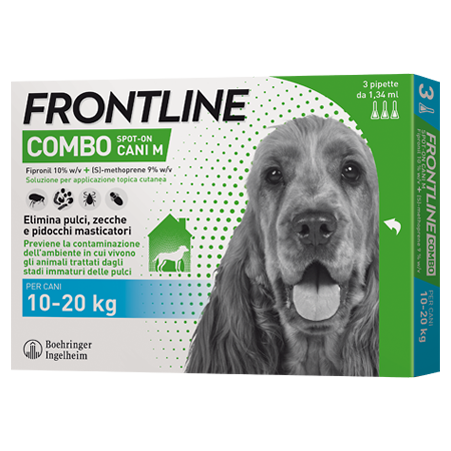 FRONTLINE COMBO*3PIP 10-20KG C - Farmacia-flash.it