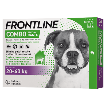 FRONTLINE COMBO*3PIP 20-40KG C - Farmacia-flash.it