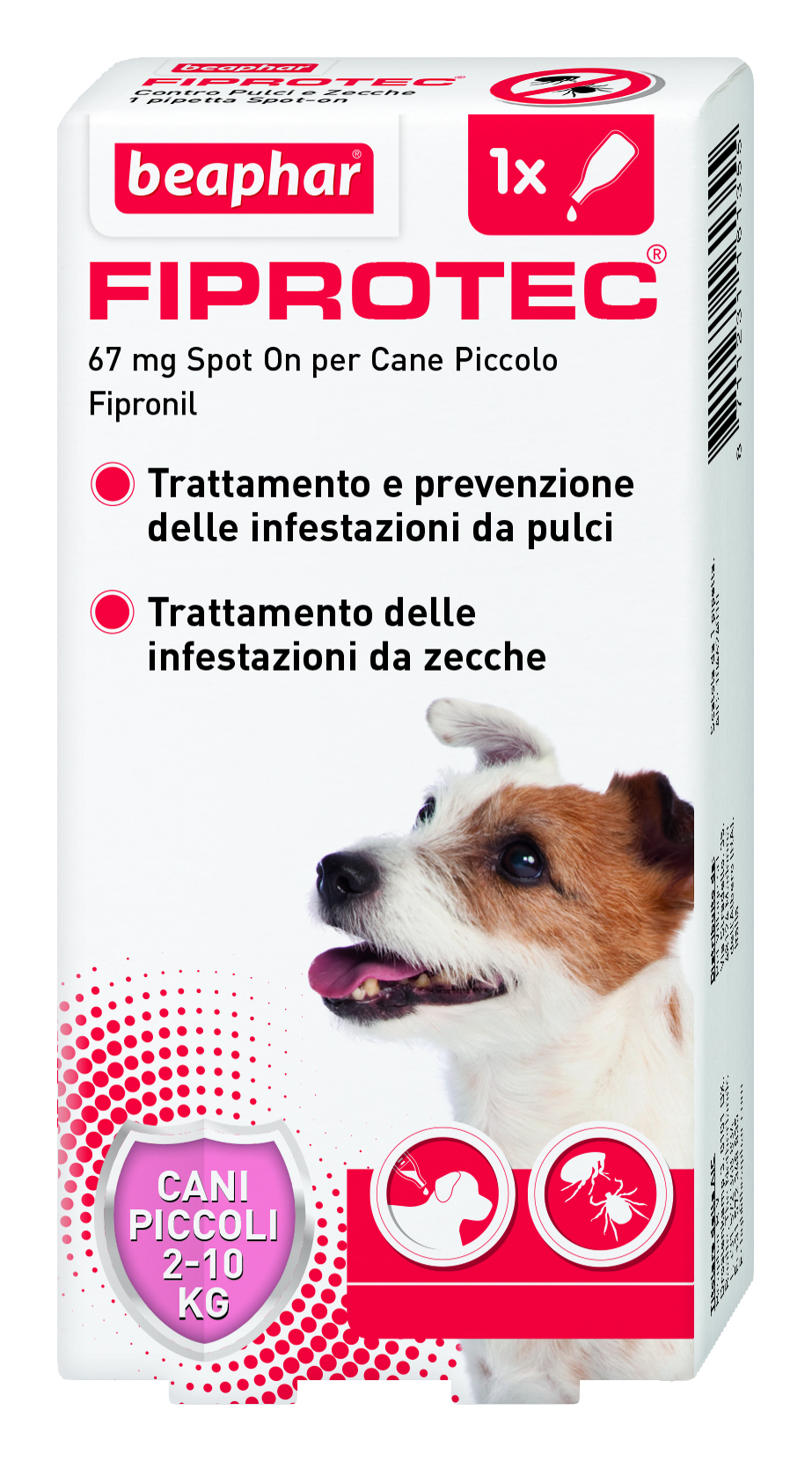 FIPROTEC*1PIP 2-10KG CANI - Farmacia-flash.it