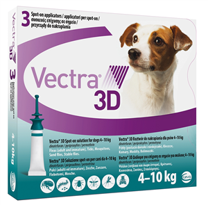 VECTRA 3D*3PIP 4-10KG VERDE - Farmacia-flash.it