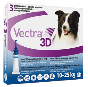 VECTRA 3D*3PIP 10-25KG BLU - Farmacia-flash.it