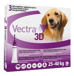 VECTRA 3D*3PIP 25-40KG VIOLA - Farmacia-flash.it