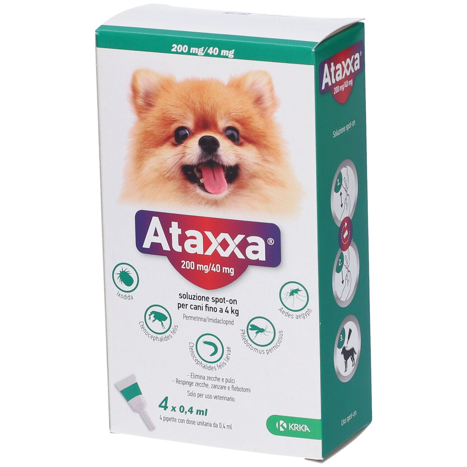 ATAXXA SPOTON*4PIP 0-4KG - Farmacia-flash.it