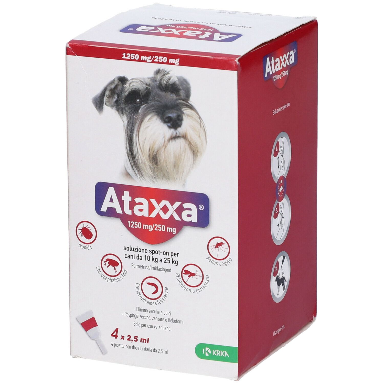 ATAXXA SPOTON*4PIP 10-25KG - Farmacia-flash.it