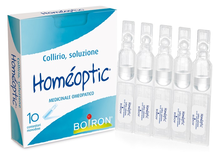 HOMEOPTIC COLLIRIO MONODOSE 10 FIALE 0,4 ML - Farmacia-flash.it