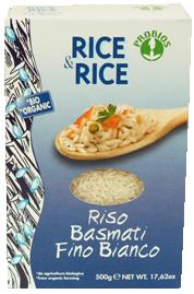 RICE&RICE RISO BASMATI BIANCO 500 G - Farmacia-flash.it