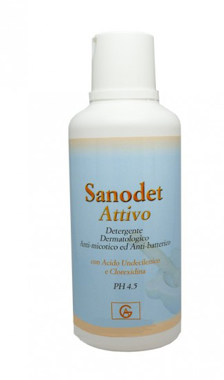 SANODET ATTIVO SHAMPOODOCCIA 500 ML - Farmacia-flash.it