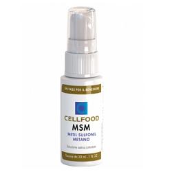 CELLFOOD MSM METIL SULFONIL METANO SOLUZIONE SALINA COLLOIDALE 30 ML - Farmacia-flash.it