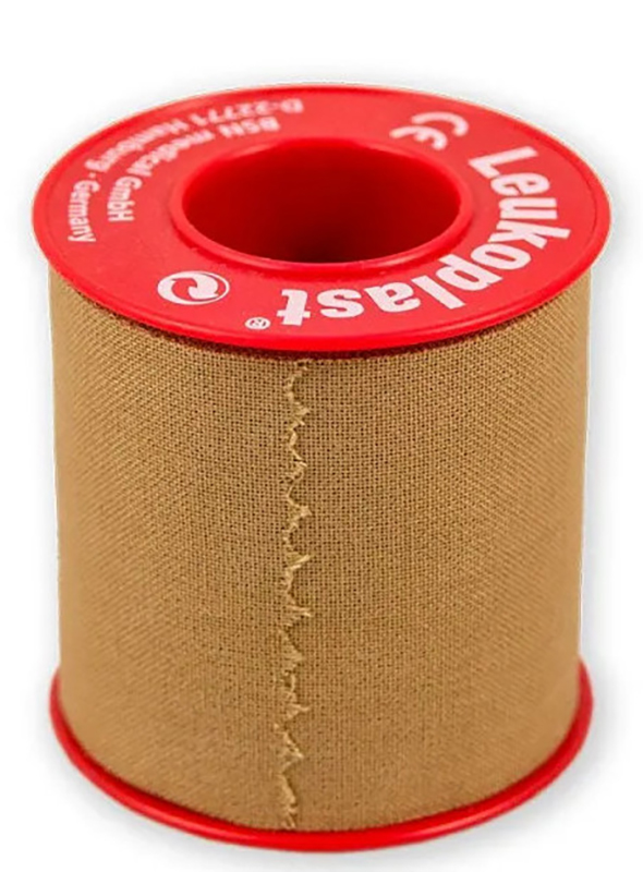CEROTTO CHIRURGICO PER FISSAGGIO MEDICAZIONI IN ROCCHETTO LEUKOPLAST SUPPORTO VISCOSA COLOR PELLE MASSA ADESIVA CAUCCIU' OSSIDO DI ZINCO 10X500CM - Farmacia-flash.it