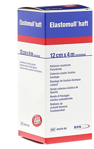 BENDA ELASTICA AUTOADESIVA ELASTOMULL HAFT COMPRESSIONE FORTE 12X400 CM - Farmacia-flash.it