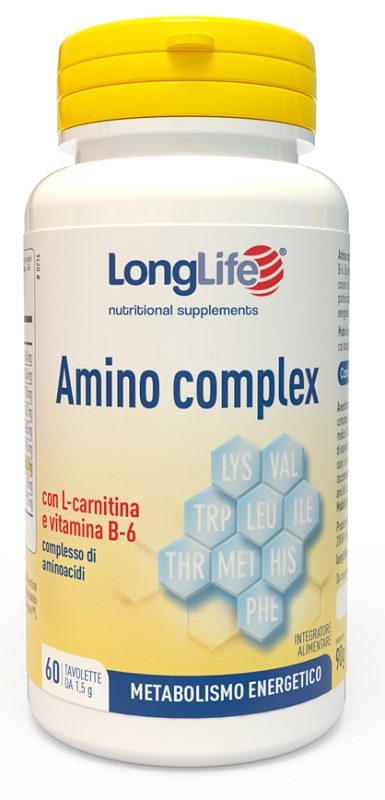 LONGLIFE AMINO COMPLEX 60 TAVOLETTE - Farmacia-flash.it
