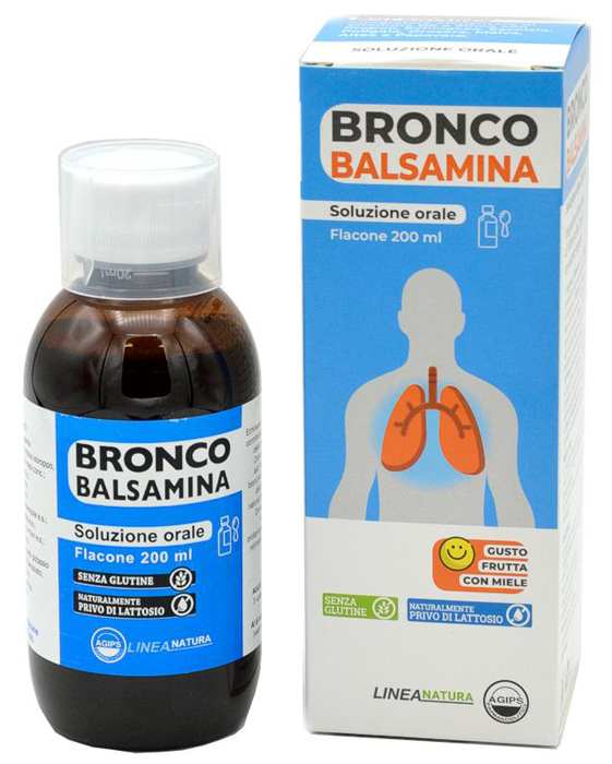 BRONCOBALSAMINA SOLUZIONE ORALE 200 ML - Farmacia-flash.it