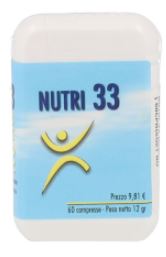 NUTRI 33 60 COMPRESSE - Farmacia-flash.it