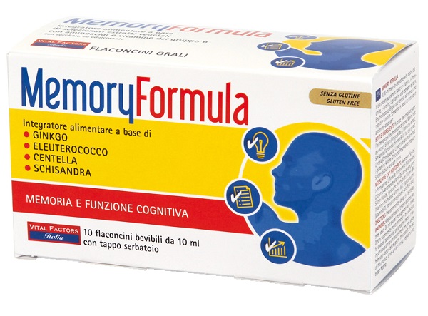 MEMORY FORMULA 10 FLACONCINI 10 ML - Farmacia-flash.it