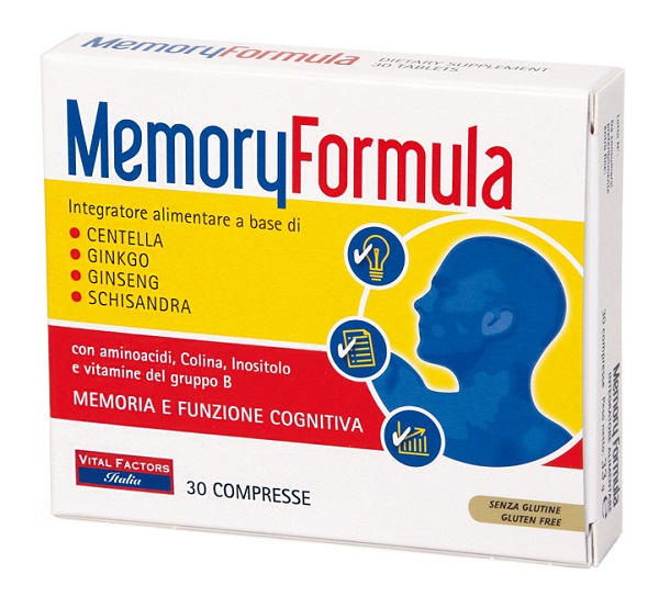 MEMORY FORMULA 30 COMPRESSE - Farmacia-flash.it