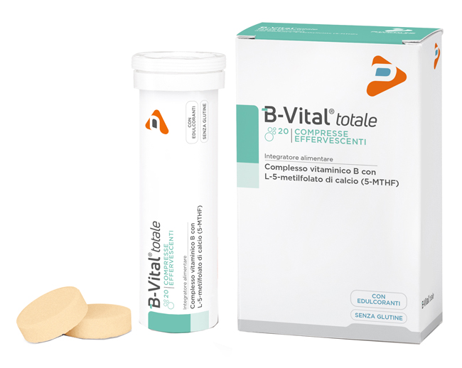B-VITAL TOTALE ARANCIA 2 TUBI 10 COMPRESSE EFFERVESCENTI - Farmacia-flash.it