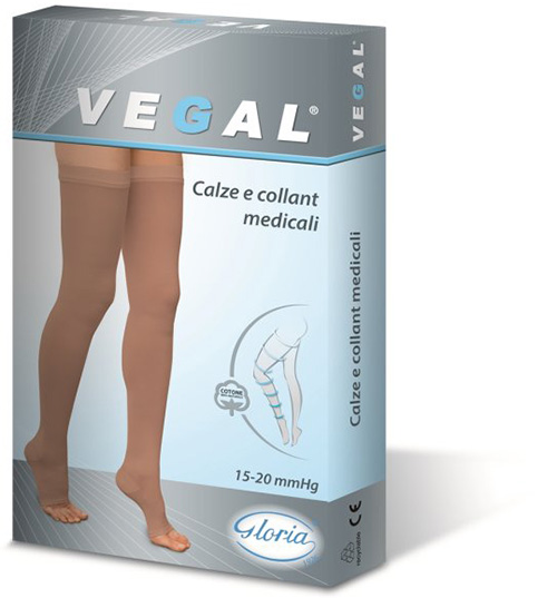 VEGAL CALZA C/COSC BEIGE M 1 PAIO - Farmacia-flash.it