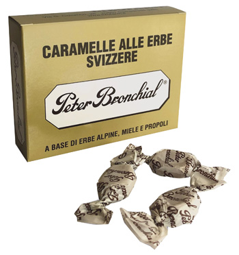 PETER BRONCHIAL CARAMELLA PROPOLI 50 G - Farmacia-flash.it