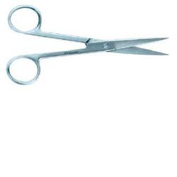 FORBICI RETTA PUNTE ACUTE 14CM - Farmacia-flash.it