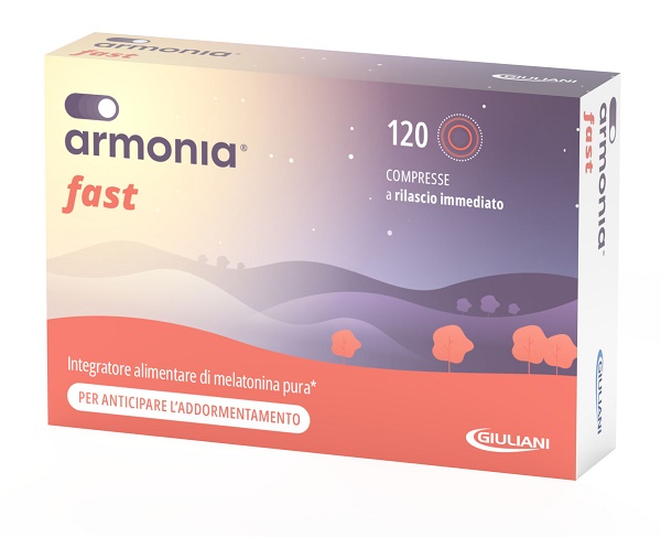 ARMONIA FAST 1 MG MELATONINA 120 COMPRESSE - Farmacia-flash.it