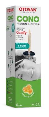OTOSAN CONO IGIENE ORECCHIO+PROPOLI 6 PEZZI - Farmacia-flash.it