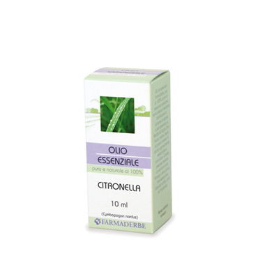 FARMADERBE OLIO ESSENZIALE CITRONELLA 10 ML - Farmacia-flash.it