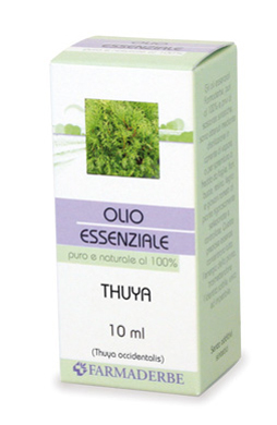 FARMADERBE OLIO ESSENZIALE THUYA 10 ML - Farmacia-flash.it