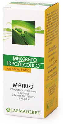MIRTILLO NERO MACERATO IDROALCOLICO 50 ML - Farmacia-flash.it
