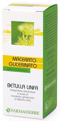 BETULLA LINFA MACERATO GLICERINATO 50 ML - Farmacia-flash.it